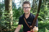 Marcus Fischer, Leiter des Forstreviers Lindenberg