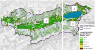 Karte mit dem Einzugsgebiet des Alpsees